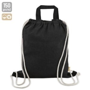 BOLSA MOCHILA DE ALGODÓN RECICLADO "AGRA"